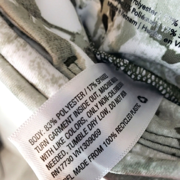 JOYLAB Mid-Rise Stretch Floral Leggings Size XS - Picture 8 of 9